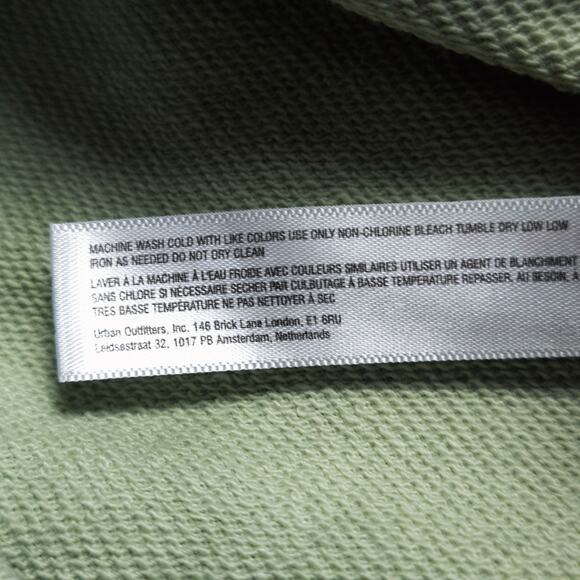 Out From Under Women’s Sweatshirt Retro Y2K Indie Athleisure Mesh Tie Hem Sz M - Picture 7 of 9